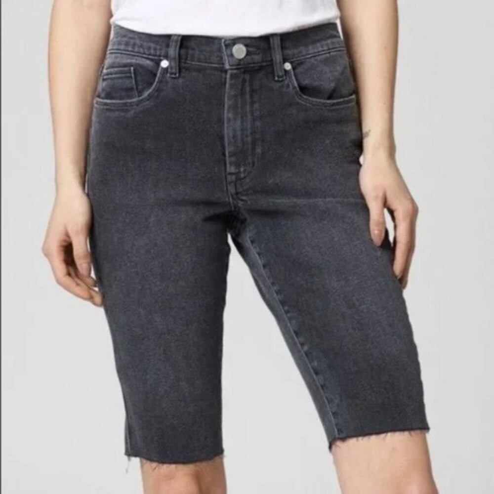 BlankNYC Before & After Bermuda Raw Hem Shorts